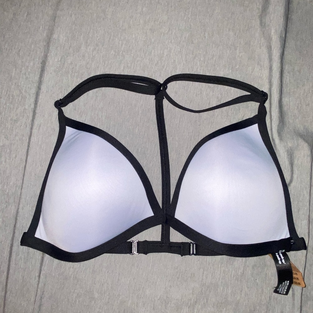 PINK Light blue gym to swim top!